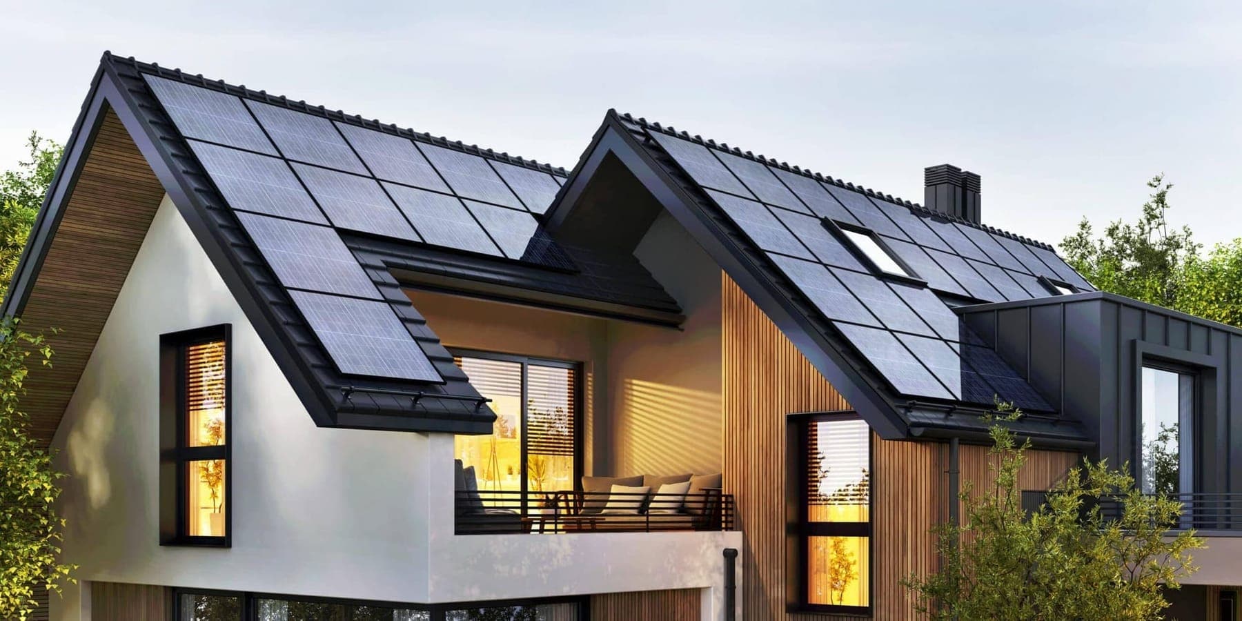 Einfamilienhaus mit Photovoltaikanlage