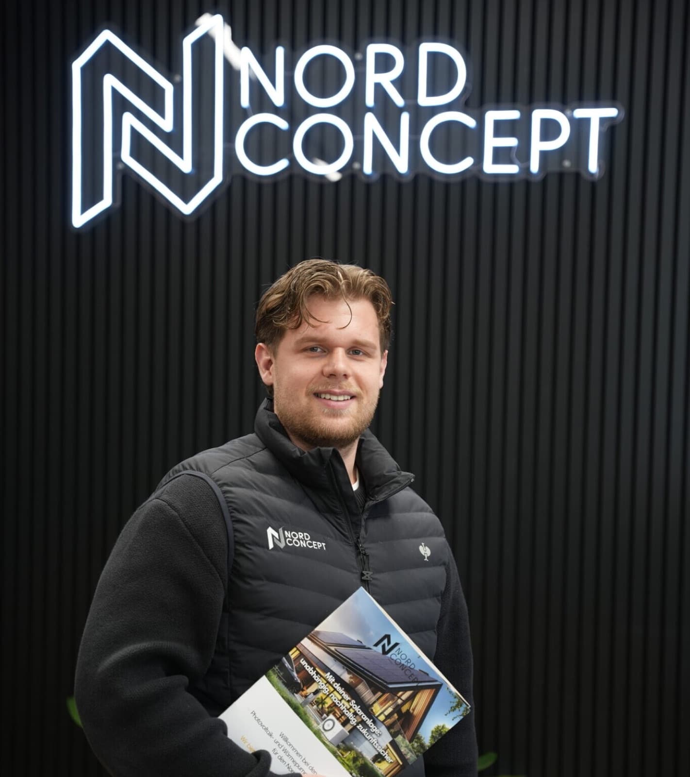 Kollege von Nordconcept am Firmenstandort
