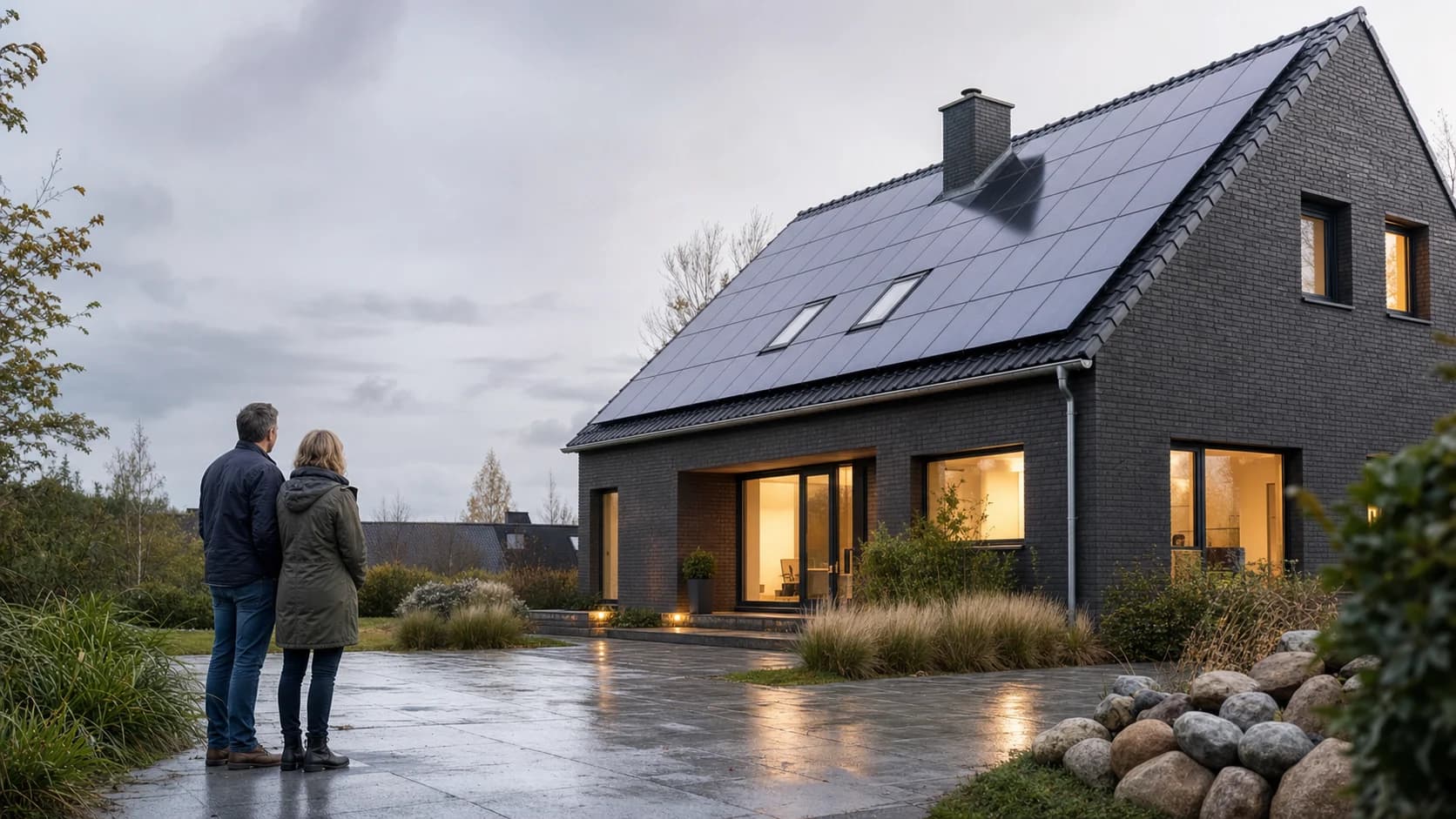 Fertige Photovoltaikanlage von Nordconcept